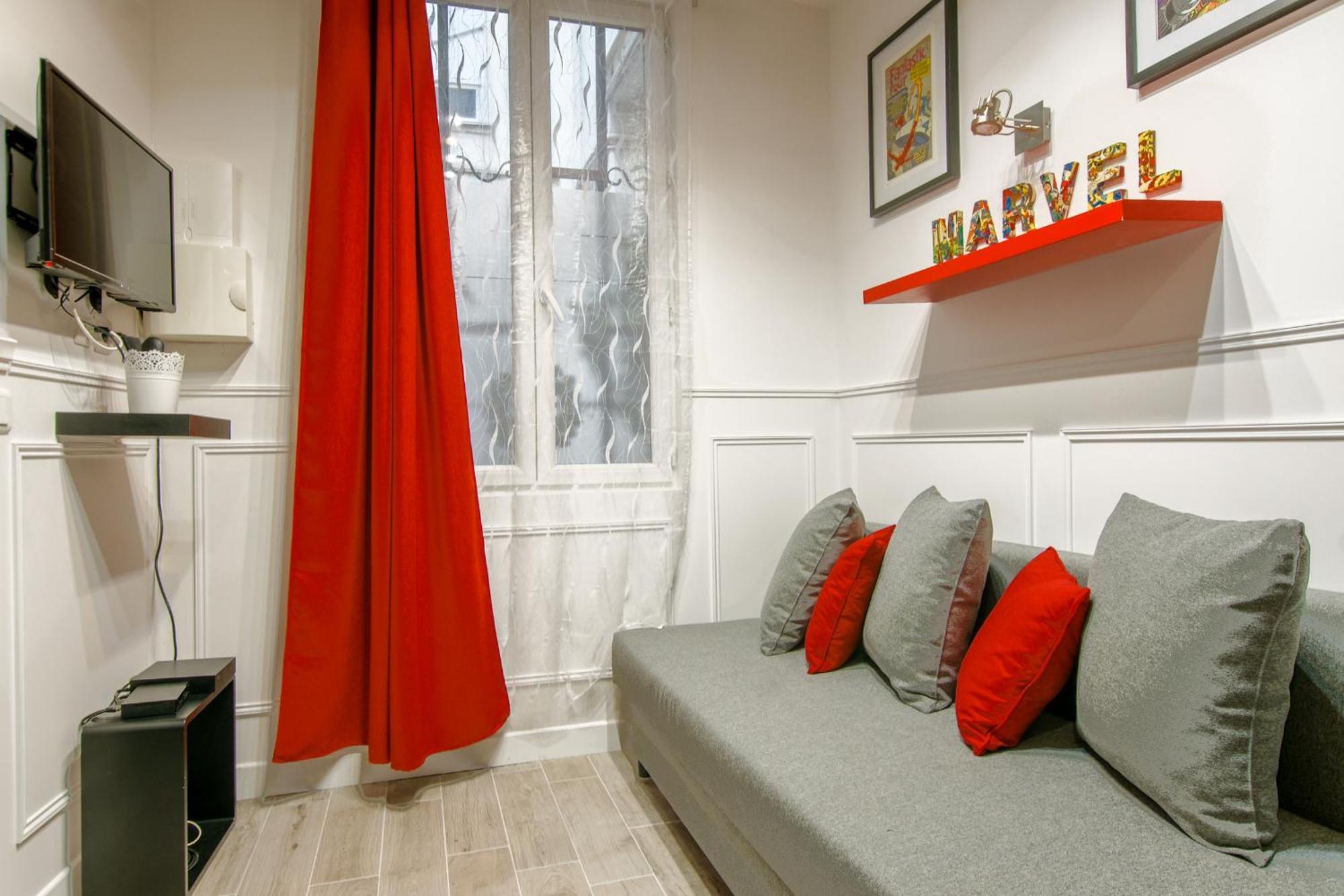 25 - Fun Duplex In Montorgueil Appartement *